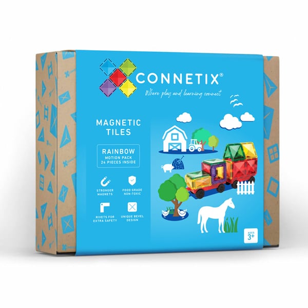 Connetix Magnetic Connetix 24 Piece Motion Pack