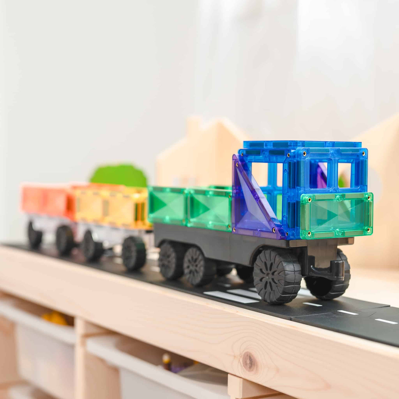 Connetix Magnetic Connetix Rainbow Transport Set