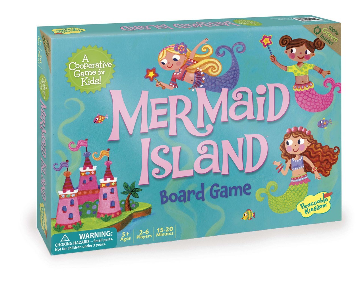 Peaceable Kingdom - Board Game - Mermaid Island