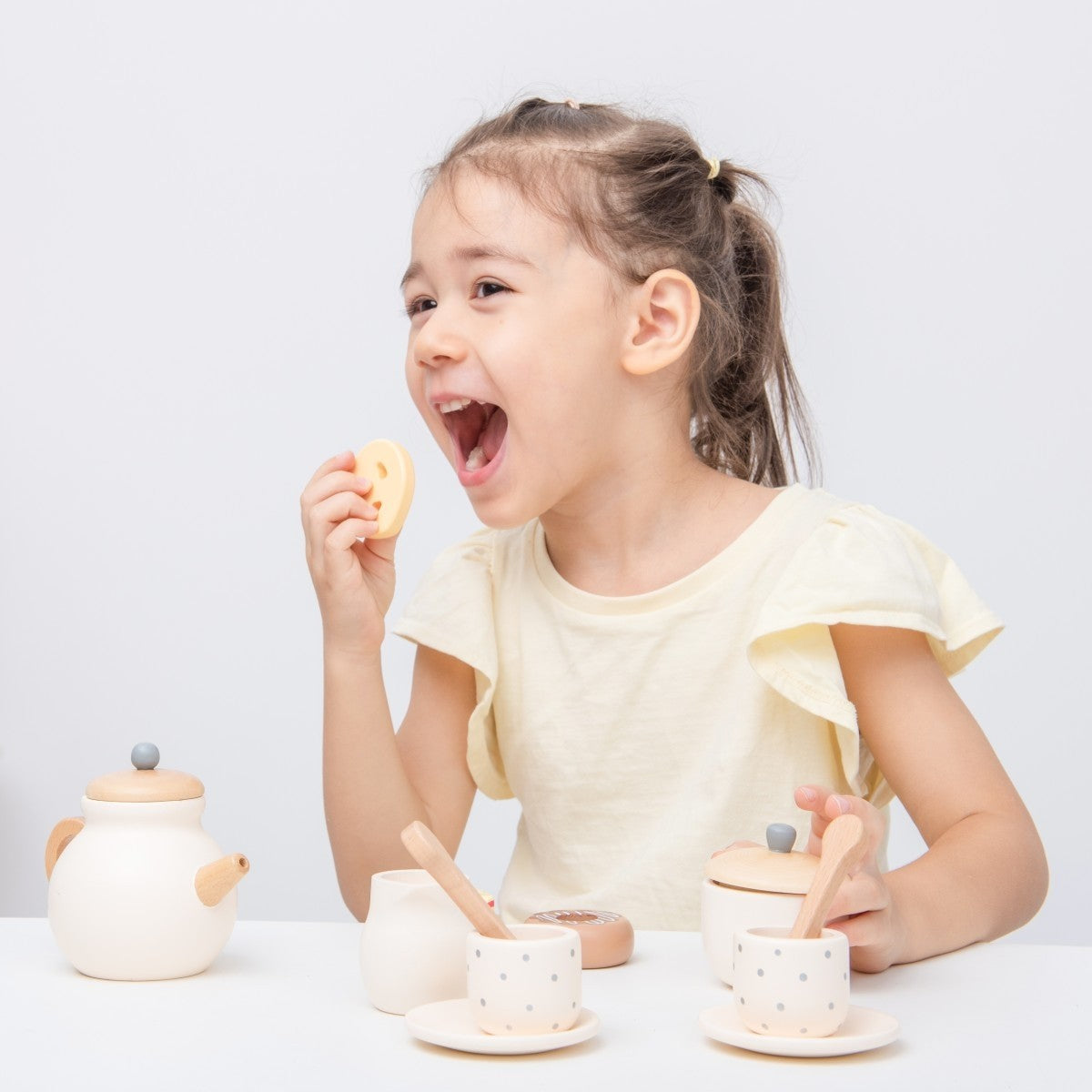 Classic Toys Wooden Tea Set