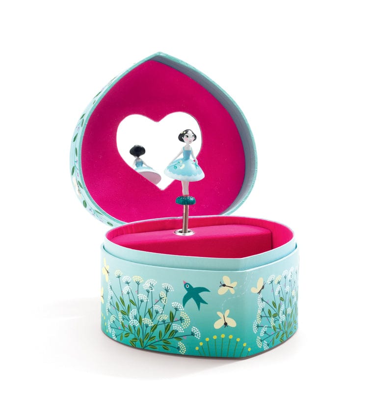 Djeco Jewellery & Music Boxes Budding Dancer Ballerina Musical Jewellery Box