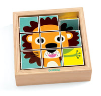 Djeco Wooden Puzzles Djeco Touranimo Wooden Animal Puzzle