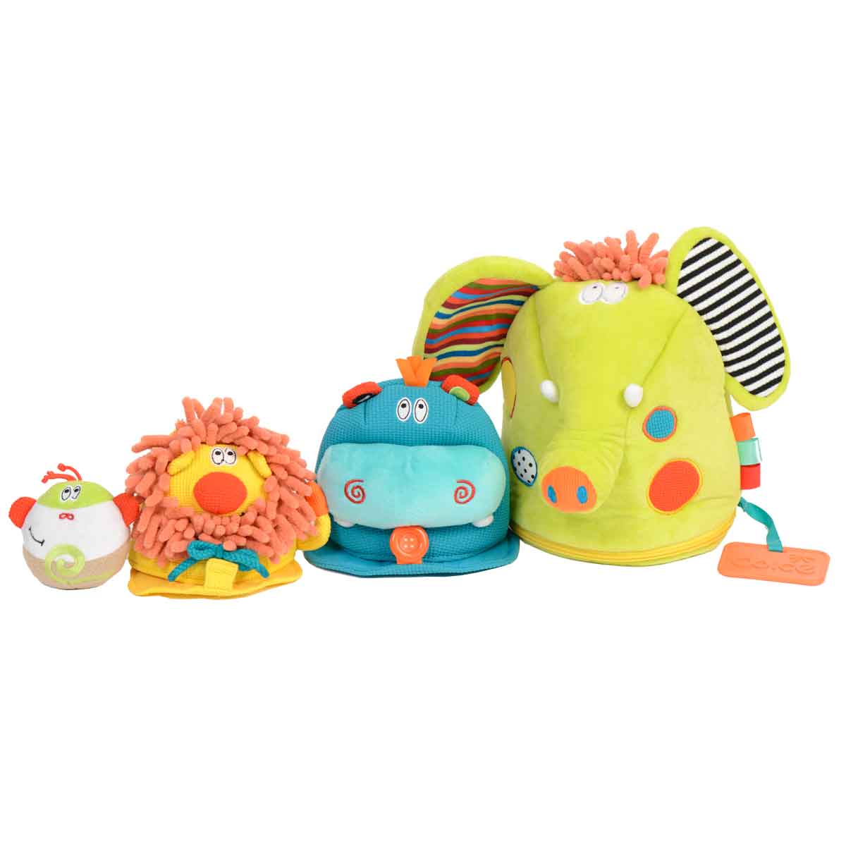 Dolce Toys Teddies, Bunnies & Cute Critters Dolce Toys Safari Play and Learn