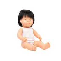 Miniland Doll Asian Girl, 38 cm