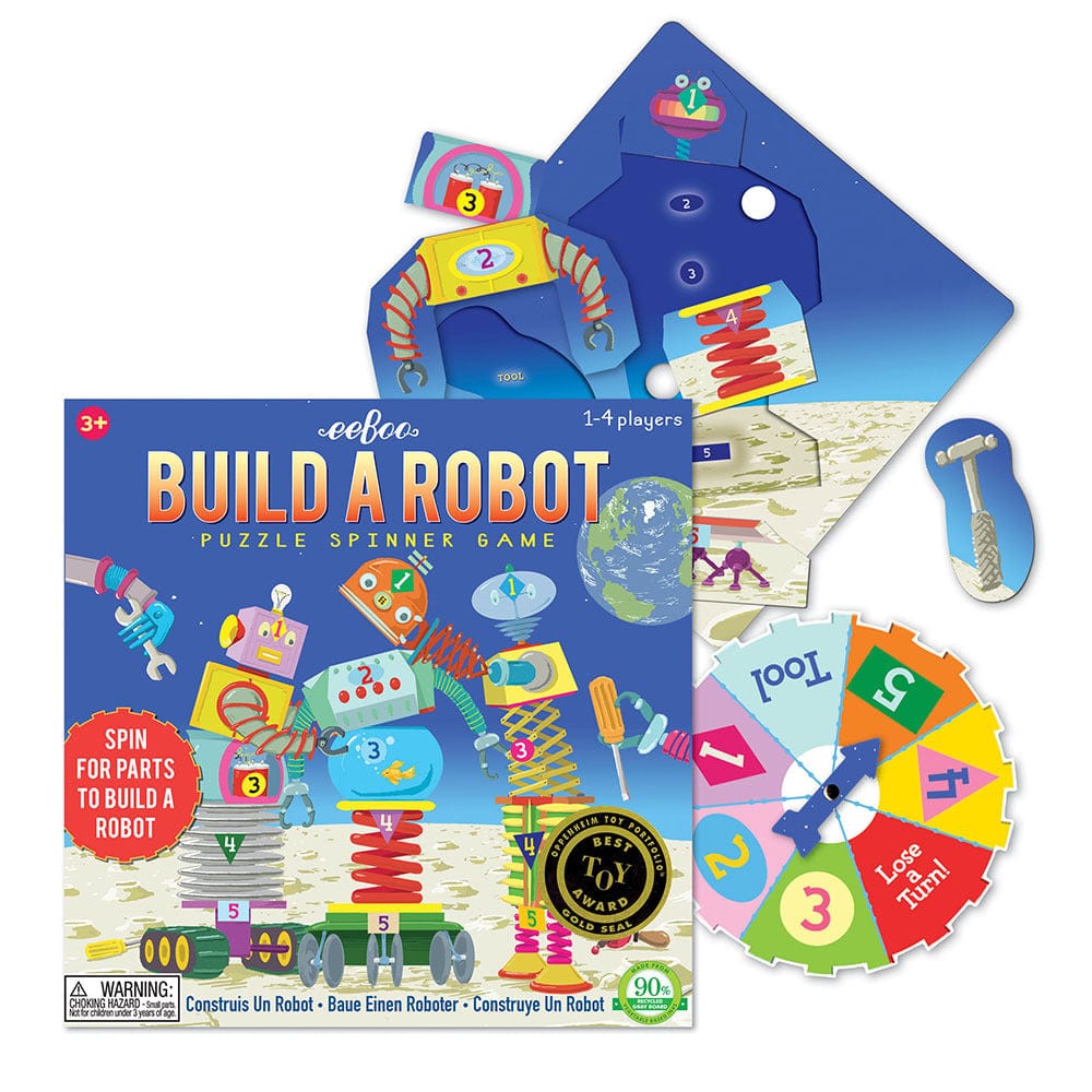 Eeboo Board & Card Games eeBoo Spinner Game Robot