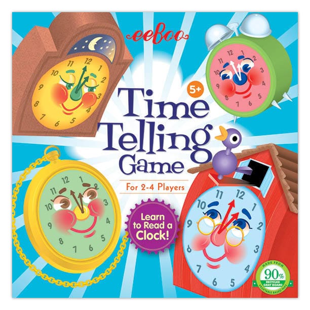 Eeboo Time - Watches and Clocks eeBoo Telling Time Game