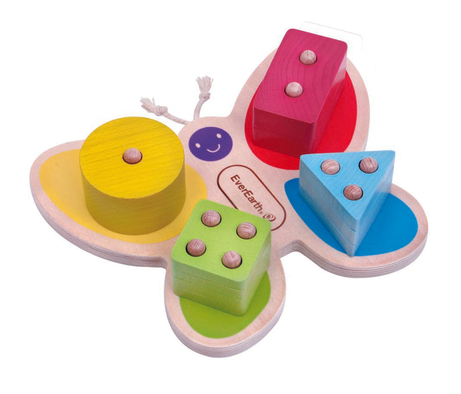 EverEarth Numeracy EverEarth Butterfly Stacking Toy