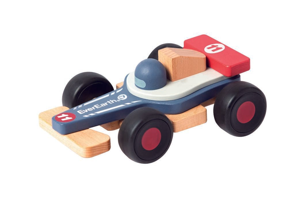 EverEarth Tools, Construction & Vehicles EverEarth Wooden Racing Car