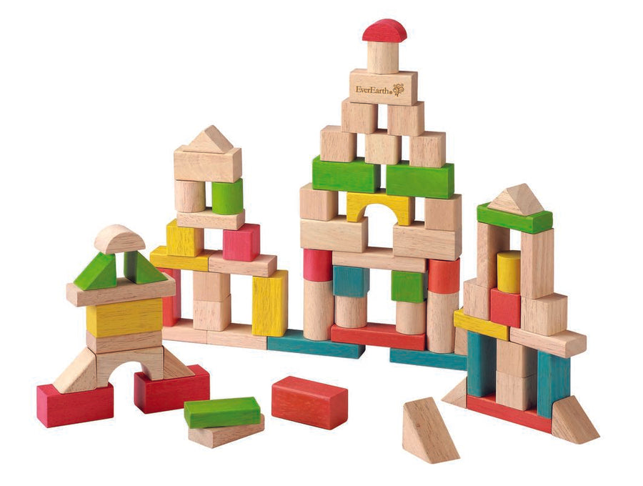 EverEarth Wooden Blocks EverEarth 50pcs Building Blocks