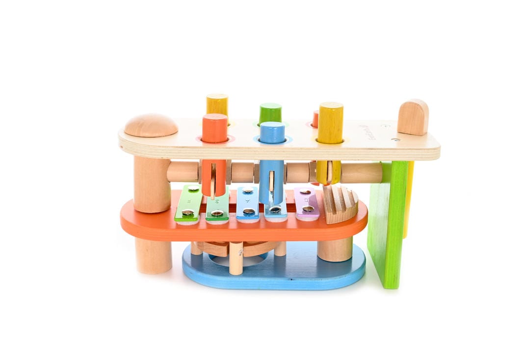 EverEarth Wooden Musical Toys EverEarth Musical Bench