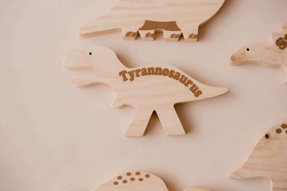 Wooden Dinosaurs Set of 5