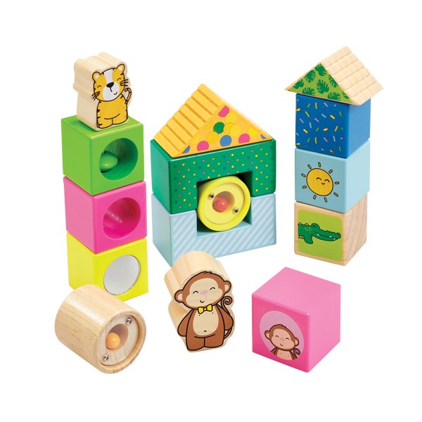 ELC - Wooden Activity Blocks