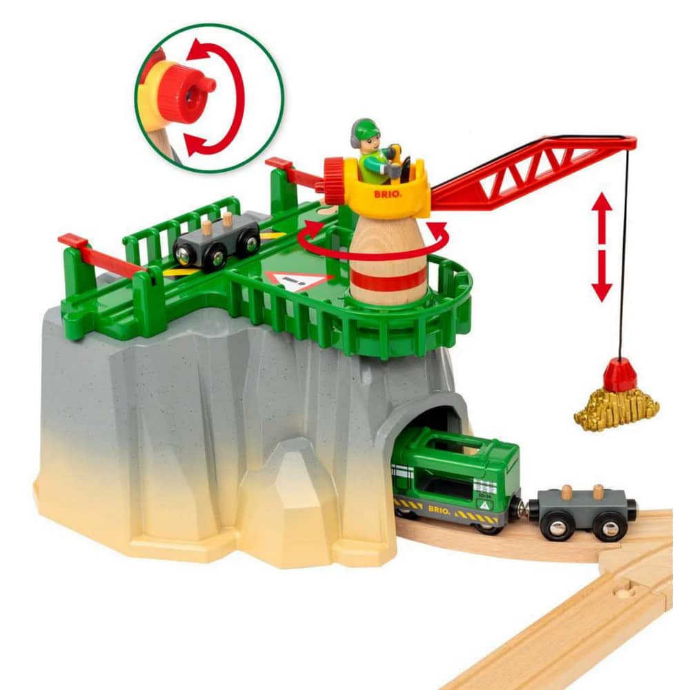 BRIO - Cargo Mountain Set 32 pieces