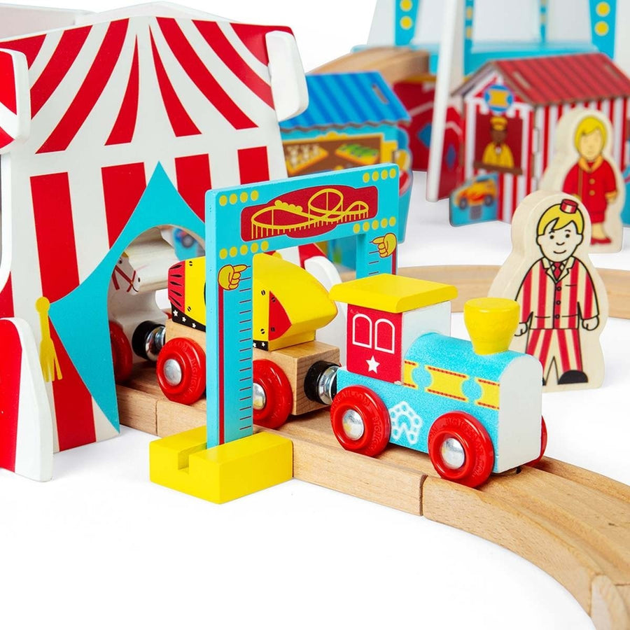 BigJigs Fun Fair Train Set