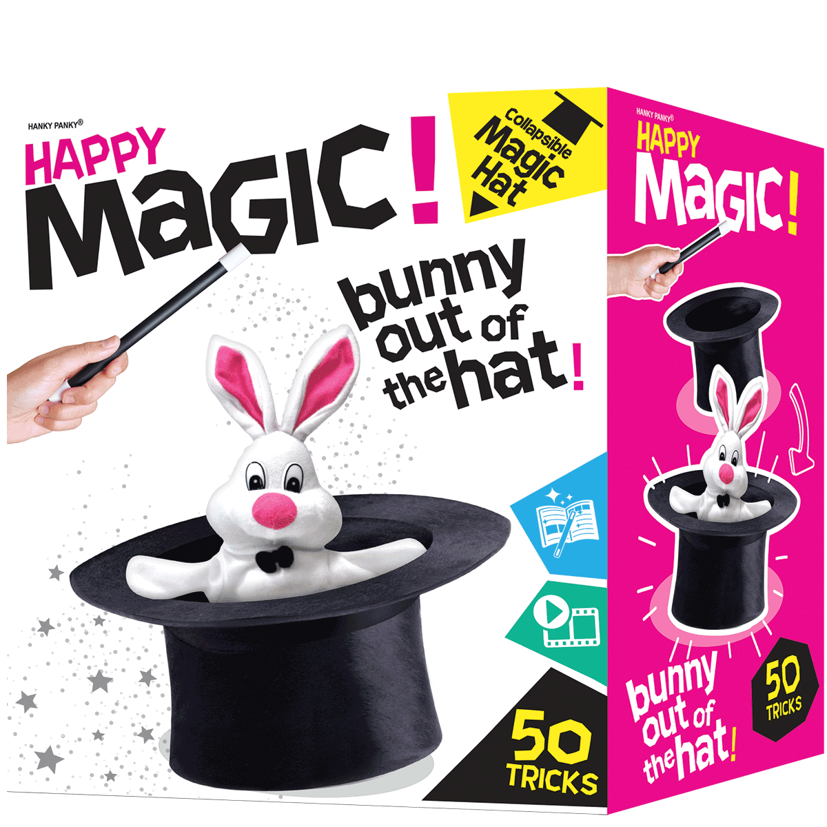 Fantasma Magic Happy Magic Hat Beginners Tricks Set - 50 Magic Tricks