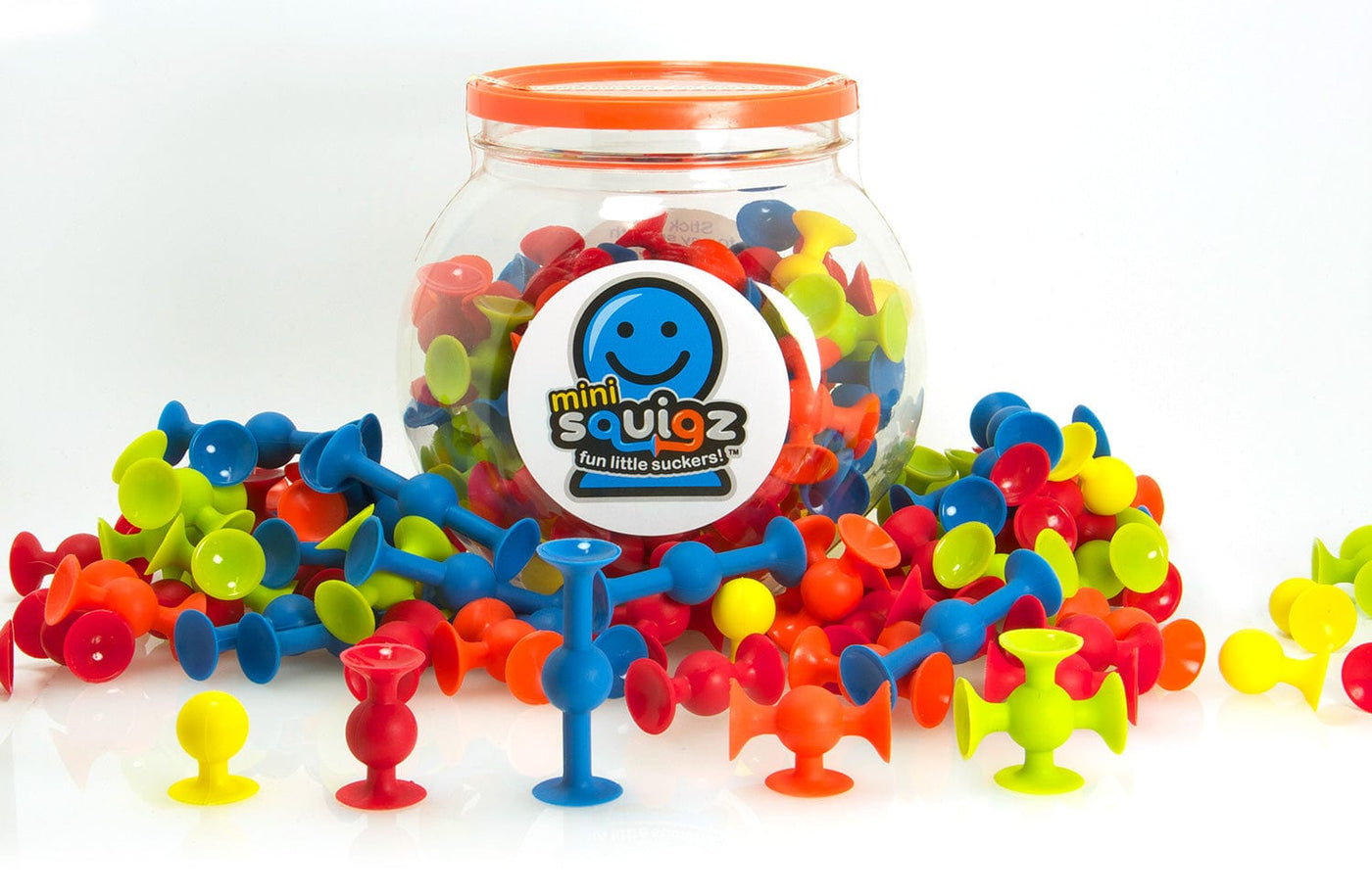 Fat Brain Toy Co Blocks Fat Brain - Mini Squigz 75 pcs