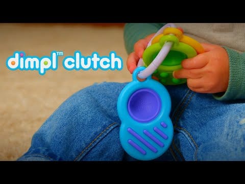 Fat Brain Toy Co Teethers Fat Brain Dimpl Clutch