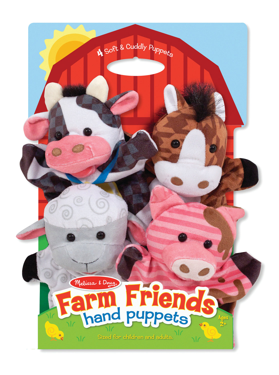 Melissa and Doug Hand Animal Puppets – Farm