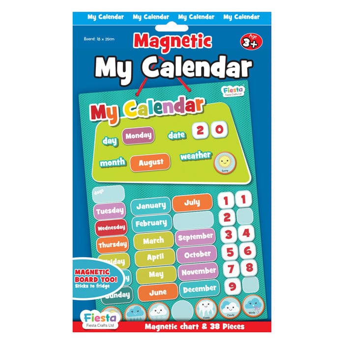 Fiesta Crafts Numeracy My First Magnetic Calendar