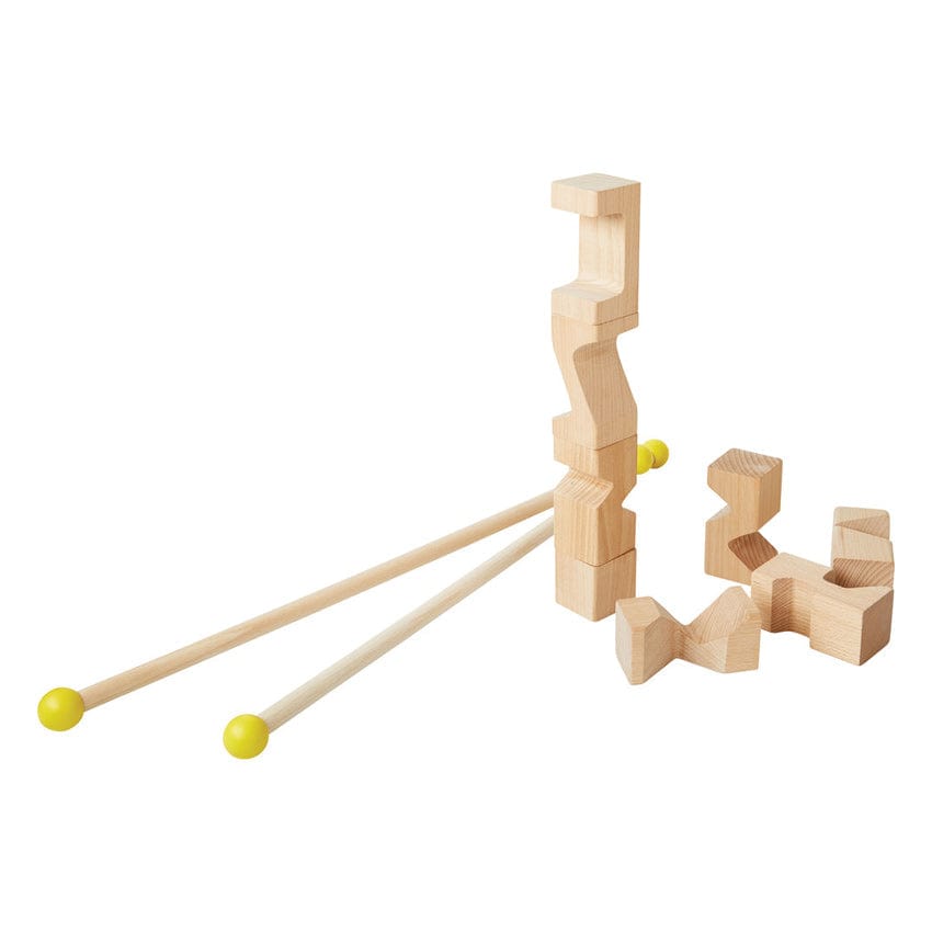 HABA Wooden Blocks HABA - Tower Building Team Game