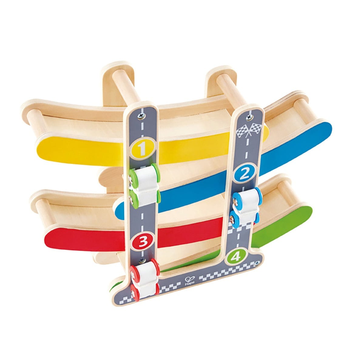 Hape Activity Centers Hape Fast Flip Racetrack 4 Pieces