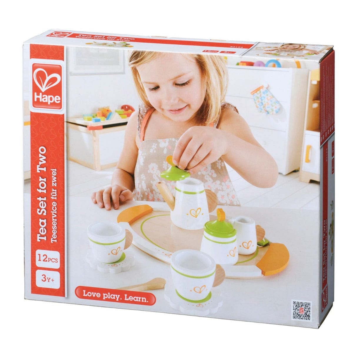 Hape In the Kitchen Hape Tea for Two 12 Pieces