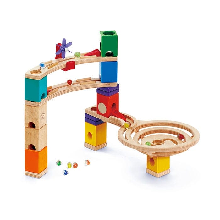 Hape Marble Runs Hape Quadrilla Race to the Finish Marble Run