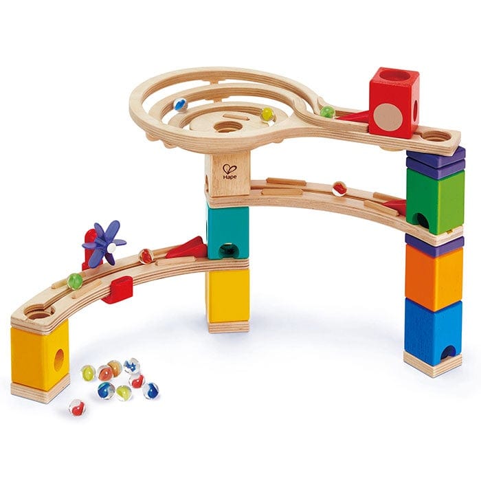 Hape Marble Runs Hape Quadrilla Race to the Finish Marble Run