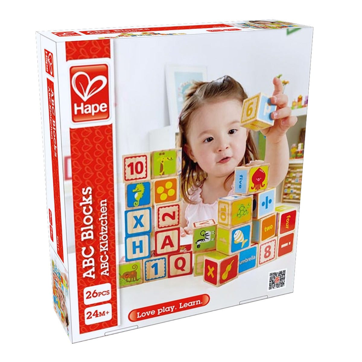 Hape Wooden Blocks Hape ABC Blocks 26 Pieces