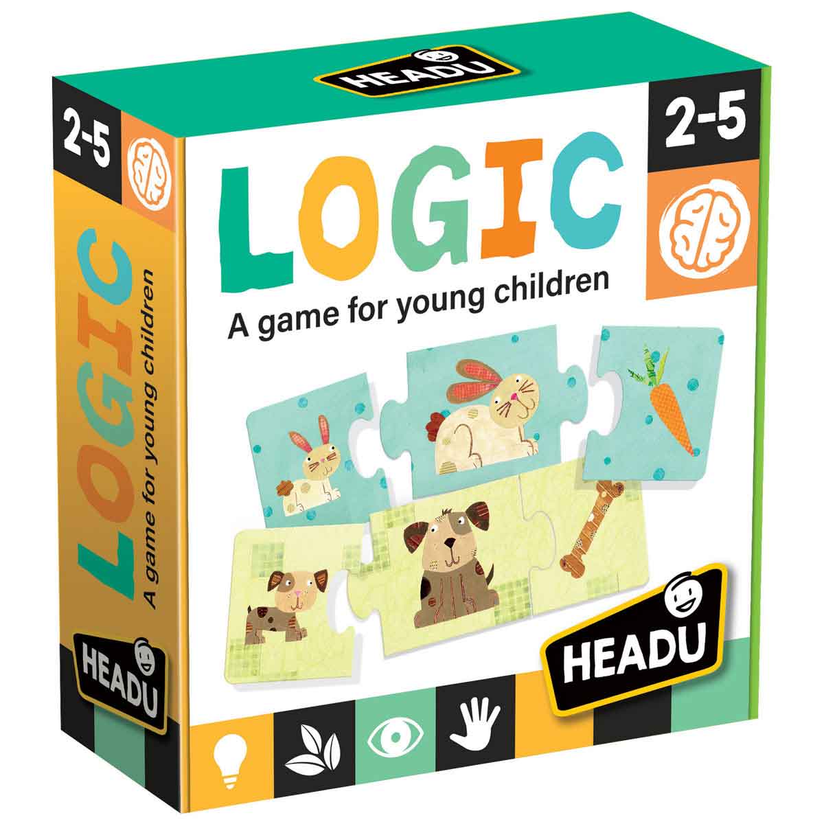 Headu Board & Card Games Logic Thinking Game for 2-5 years