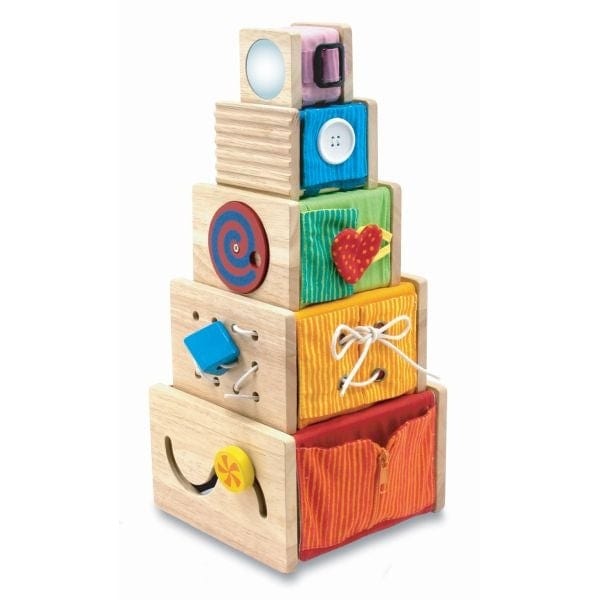 Im Toy Wooden Blocks Activity Stackers