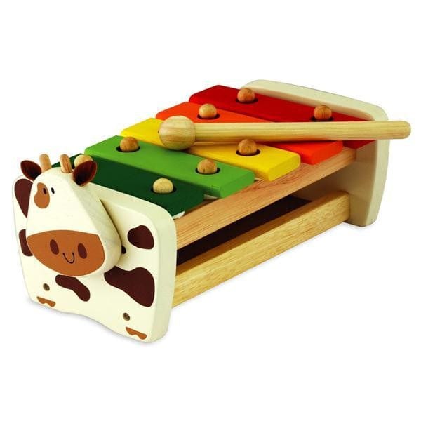 Im Toy Wooden Musical Toys I'm Toy Cow Xylophone Bench