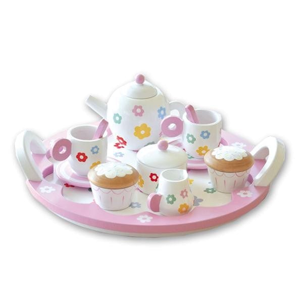 Indigo Jamm In the Kitchen Flower Tea Party Set