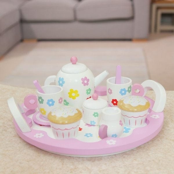 Indigo Jamm In the Kitchen Flower Tea Party Set