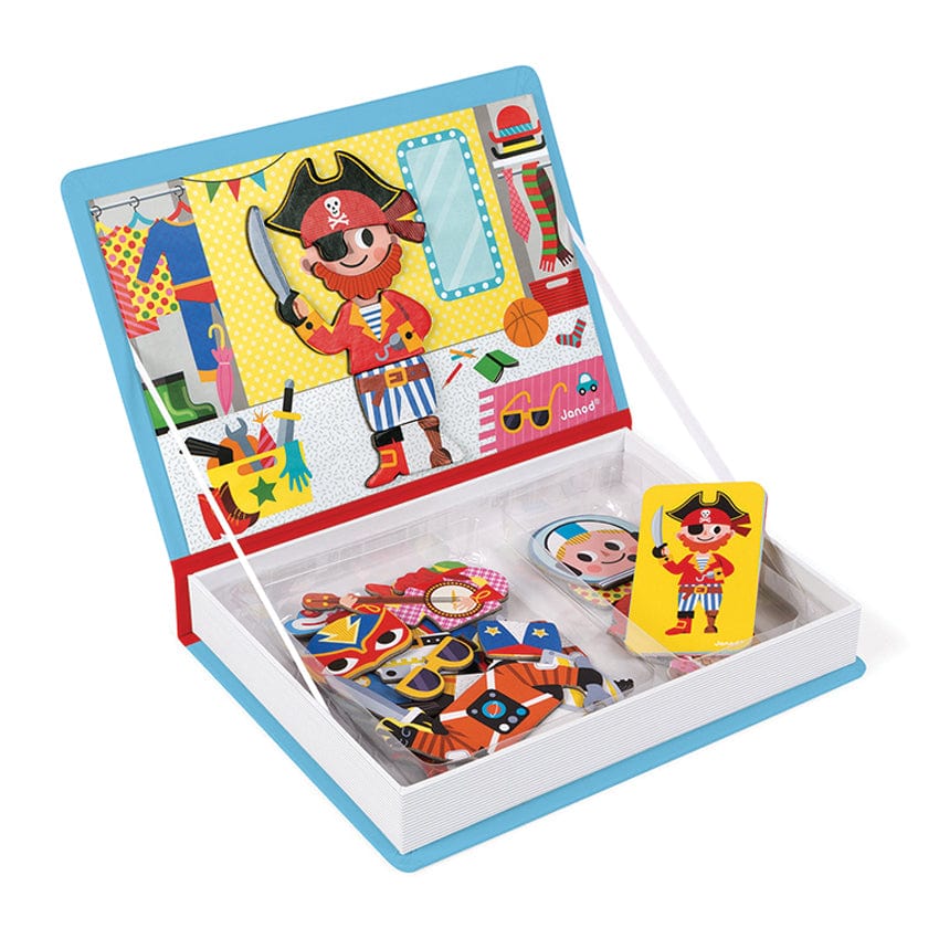 Janod Art & Craft Janod - Boys Dress Up Magnetibook