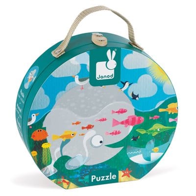 Janod Floor Puzzles Janod - Ocean Suitcase Puzzle