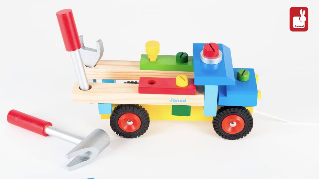 Janod Toy Garages & Vehicles Janod - Brico Kids DIY Tool Truck