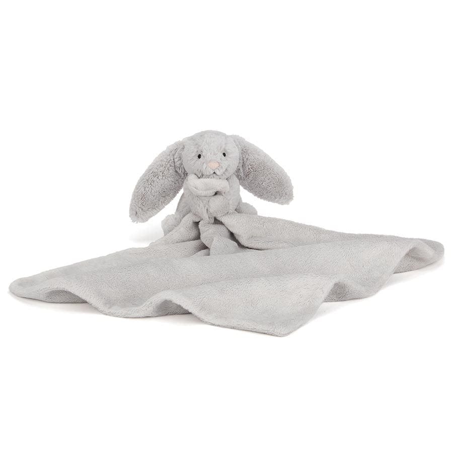 Jellycat Teddies, Bunnies & Cute Critters Bashful Silver Bunny Soother