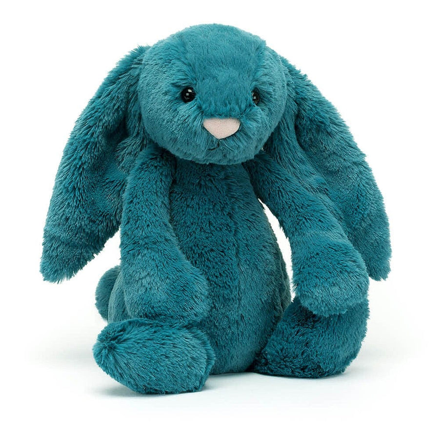 Jellycat Teddies, Bunnies & Cute Critters Jellycat Bashful Mineral Blue Bunny Medium