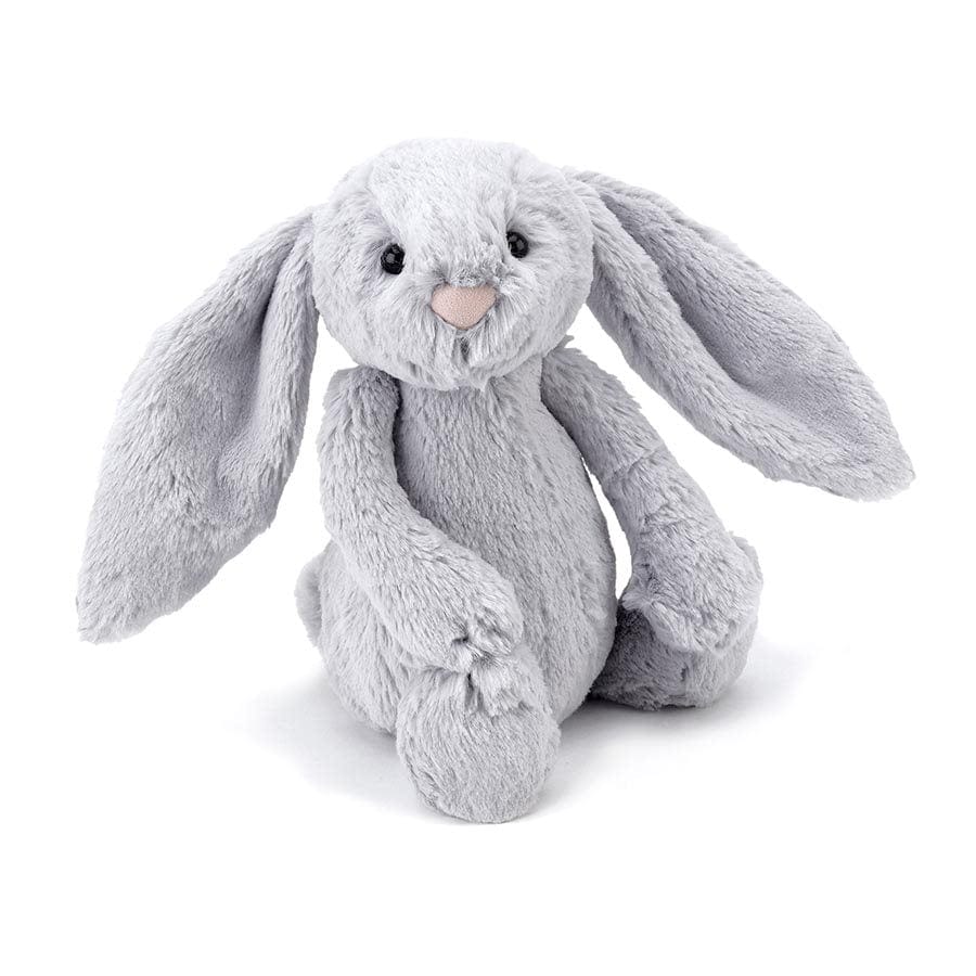 Jellycat Teddies, Bunnies & Cute Critters Jellycat Bashful Silver Bunny Medium