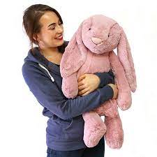 Jellycat Teddies, Bunnies & Cute Critters Jellycat Bashful Tulip Pink Bunny Really Big