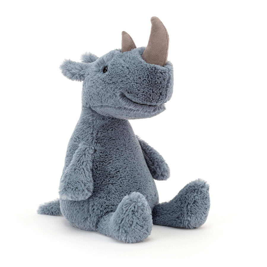 Jellycat Teddies, Bunnies & Cute Critters Jellycat Rumpa Rhino - Blue