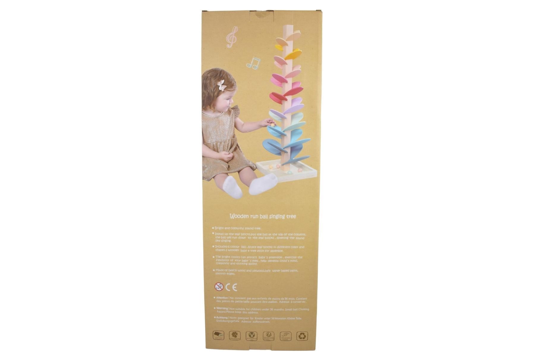 Kaper Kidz Blocks Calm & Breezy Marble Run Sound Tree Pastel