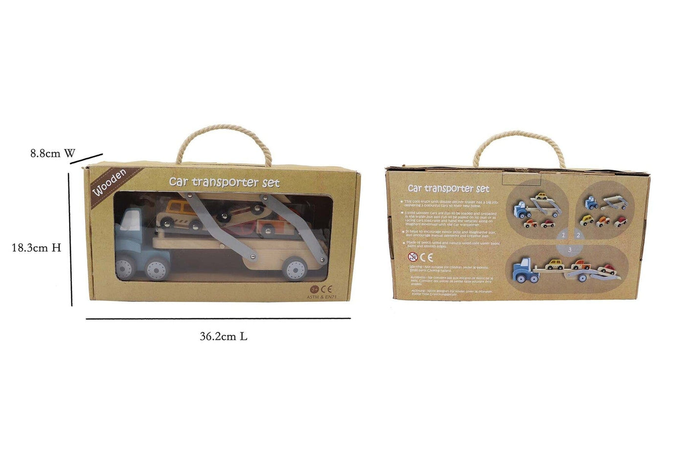 Kaper Kidz Vehicles & Trains Calm & Breezy Car Carrier