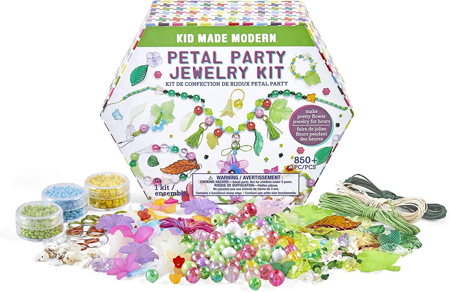 Kid Made Modern Art & Craft Kid Made Modern - Petal Party Jewelry Kit