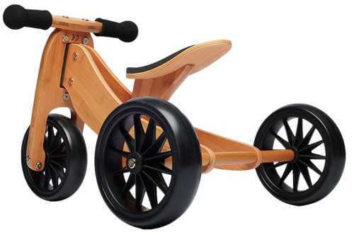 Kinderfeets Balance Bikes Kinderfeets Bamboo Tiny Tot Trike and Balance Bike