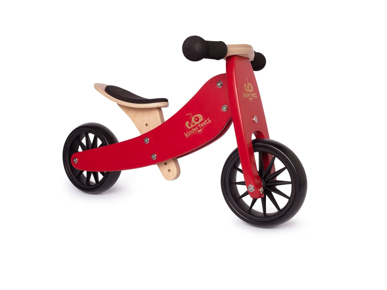 Kinderfeets Balance Bikes Kinderfeets Tiny Tot Trike - Cherry Red