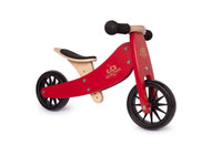 Kinderfeets Balance Bikes Kinderfeets Tiny Tot Trike - Cherry Red