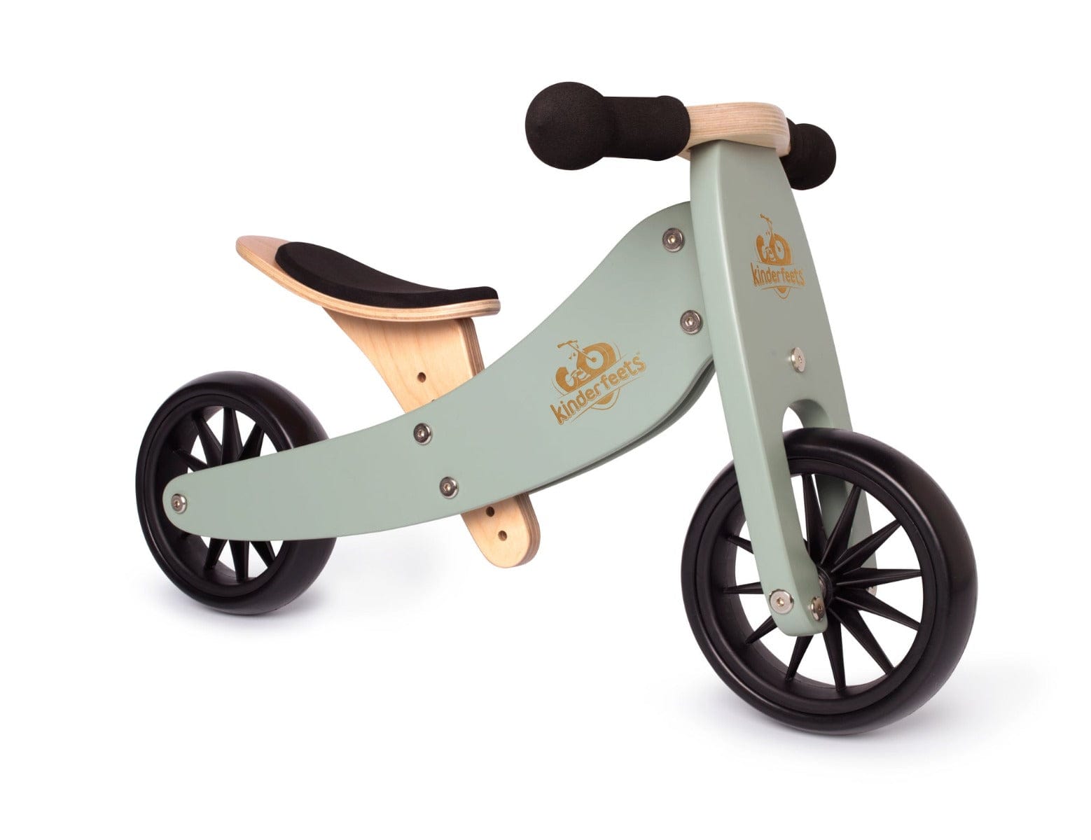 Kinderfeets Balance Bikes Kinderfeets Tiny Tot Trike - Sage Green