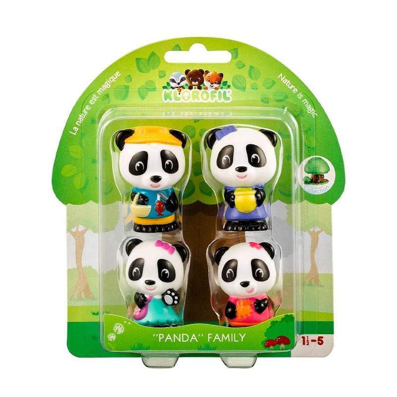 Klorofil Doll Houses and Furniture Klorofil PANDA FAMILY